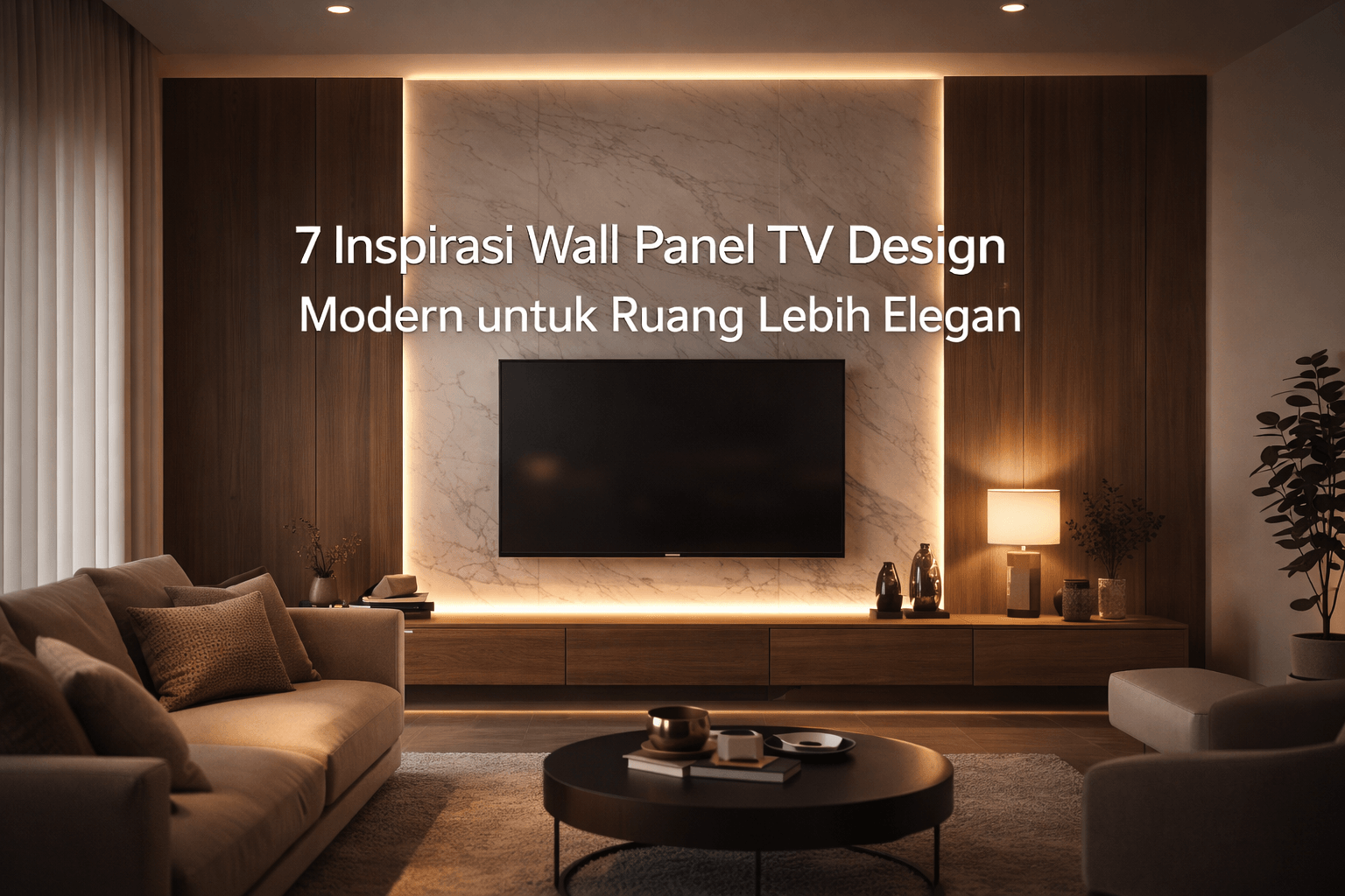 wall panel tv design