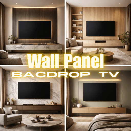 wall panel backdrop tv