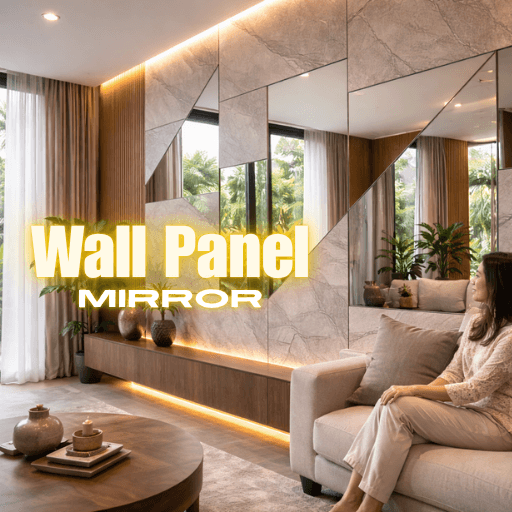 wall panel mirror