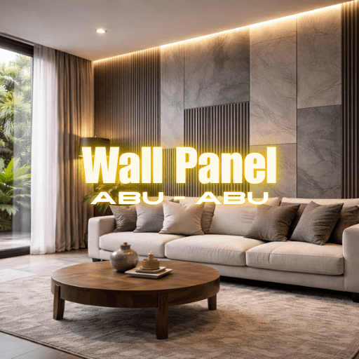 wall panel abu abu