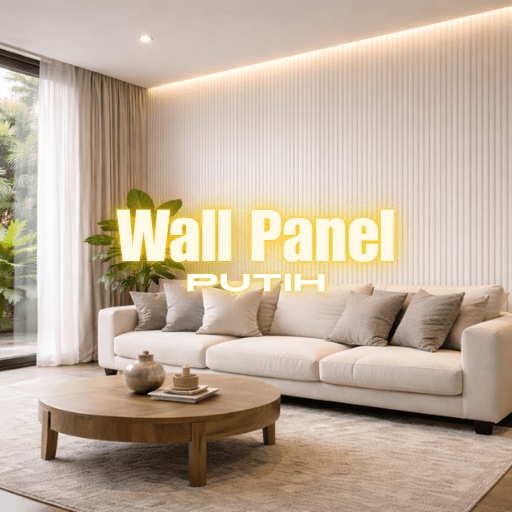 wall panel putih
