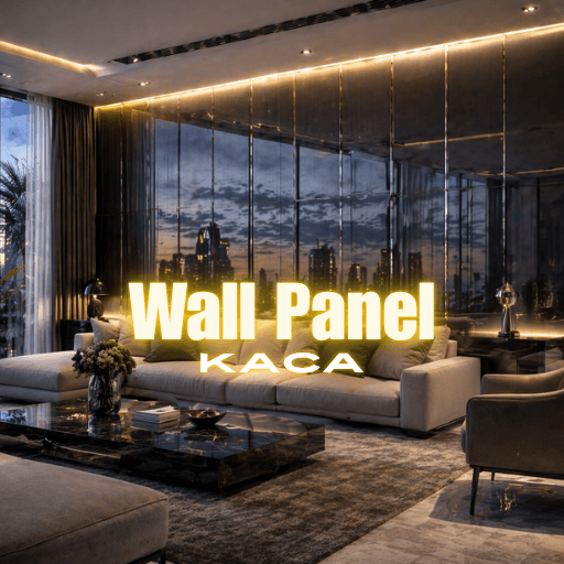wall panel kaca