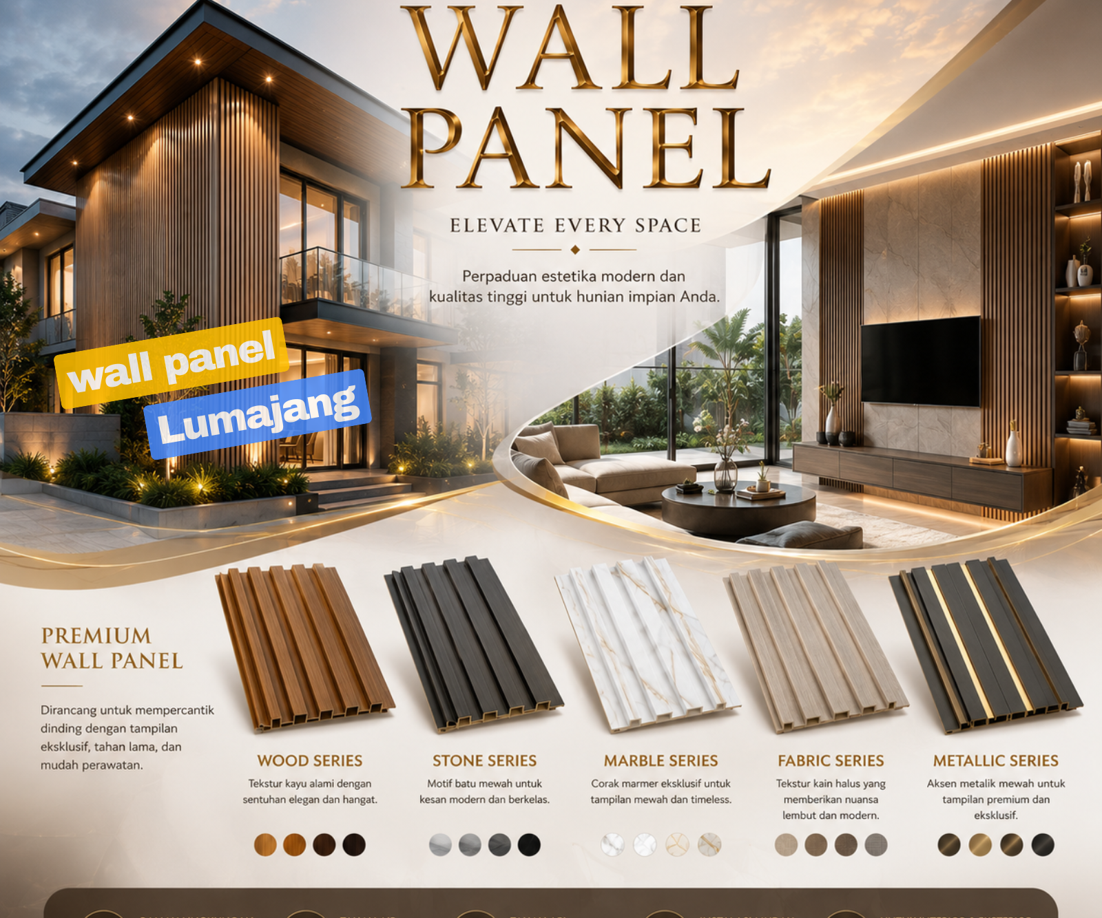 wall panel lumajang