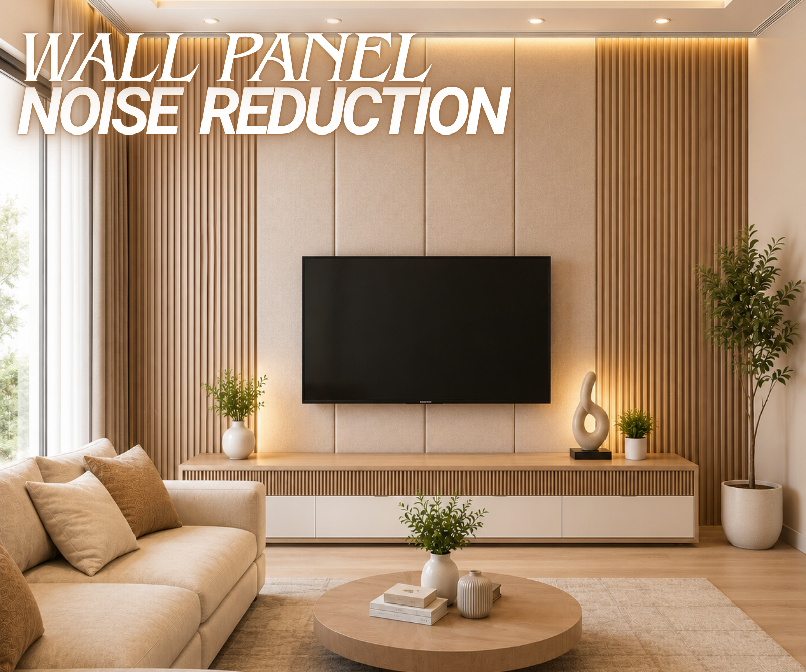 wall panel noise reduction