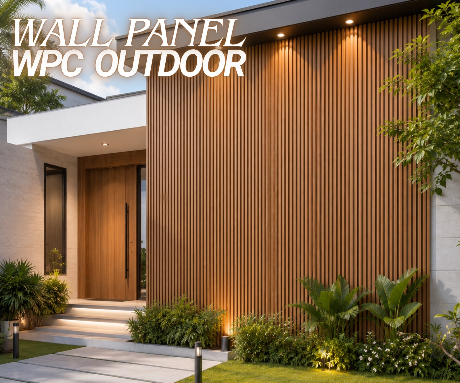 wall panel wpc outdoor