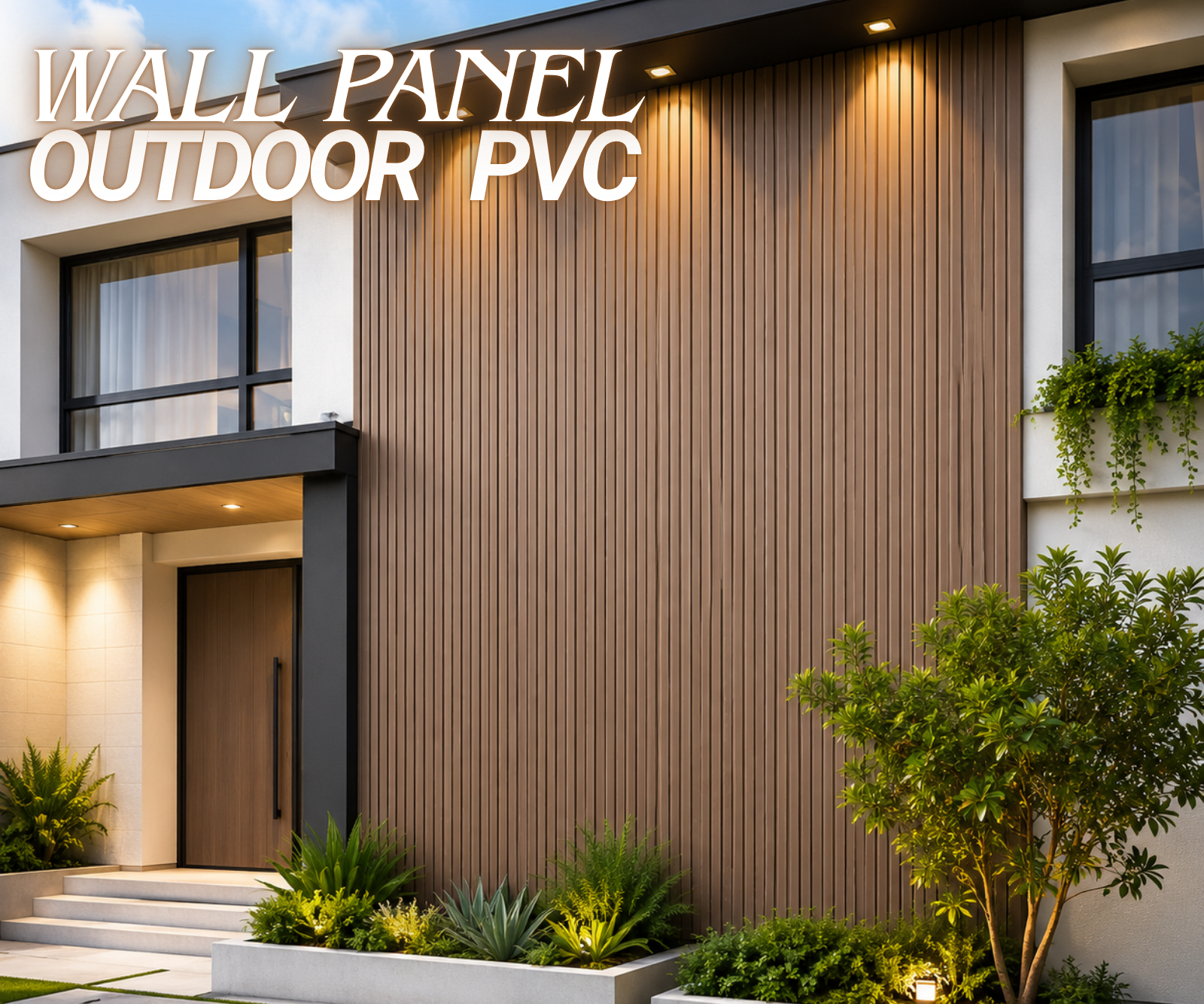 wall panel outdoor pvc