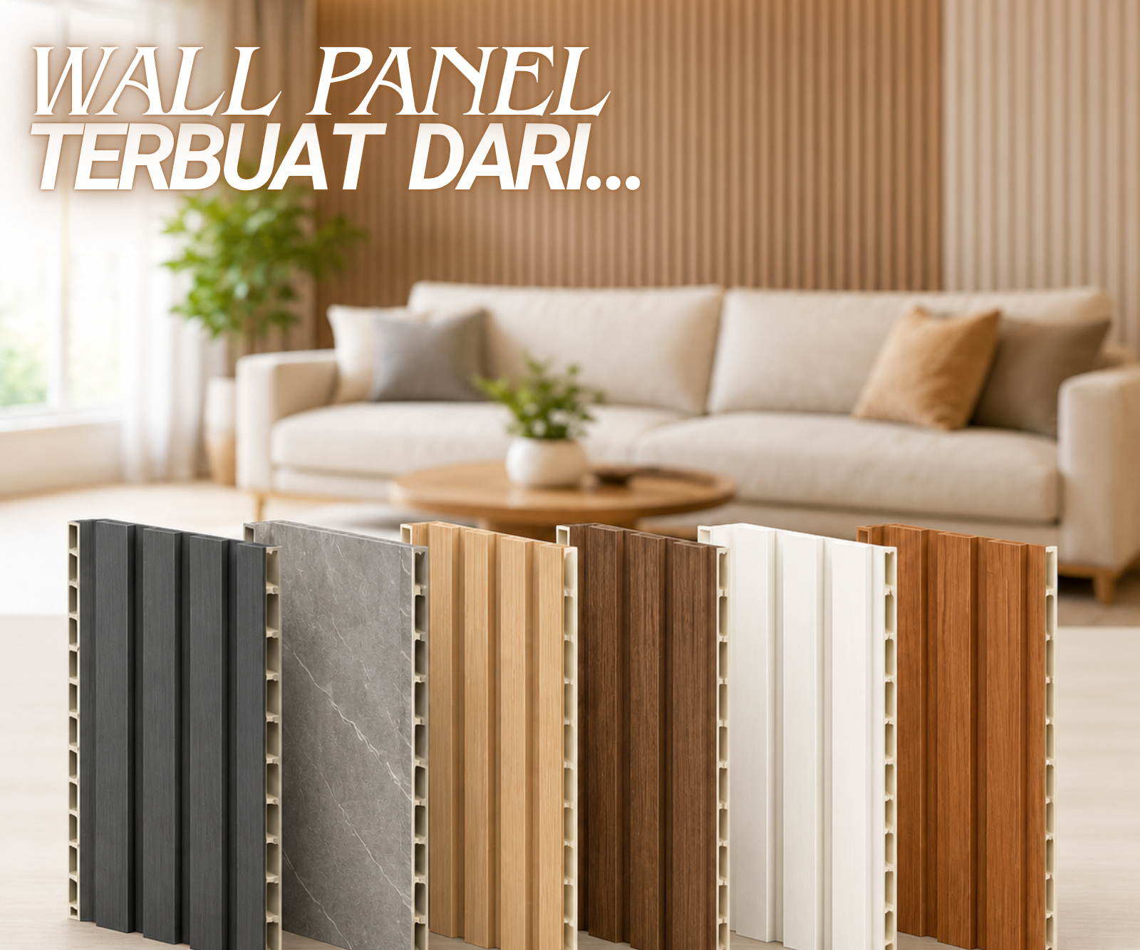 wall panel terbuat dari apa