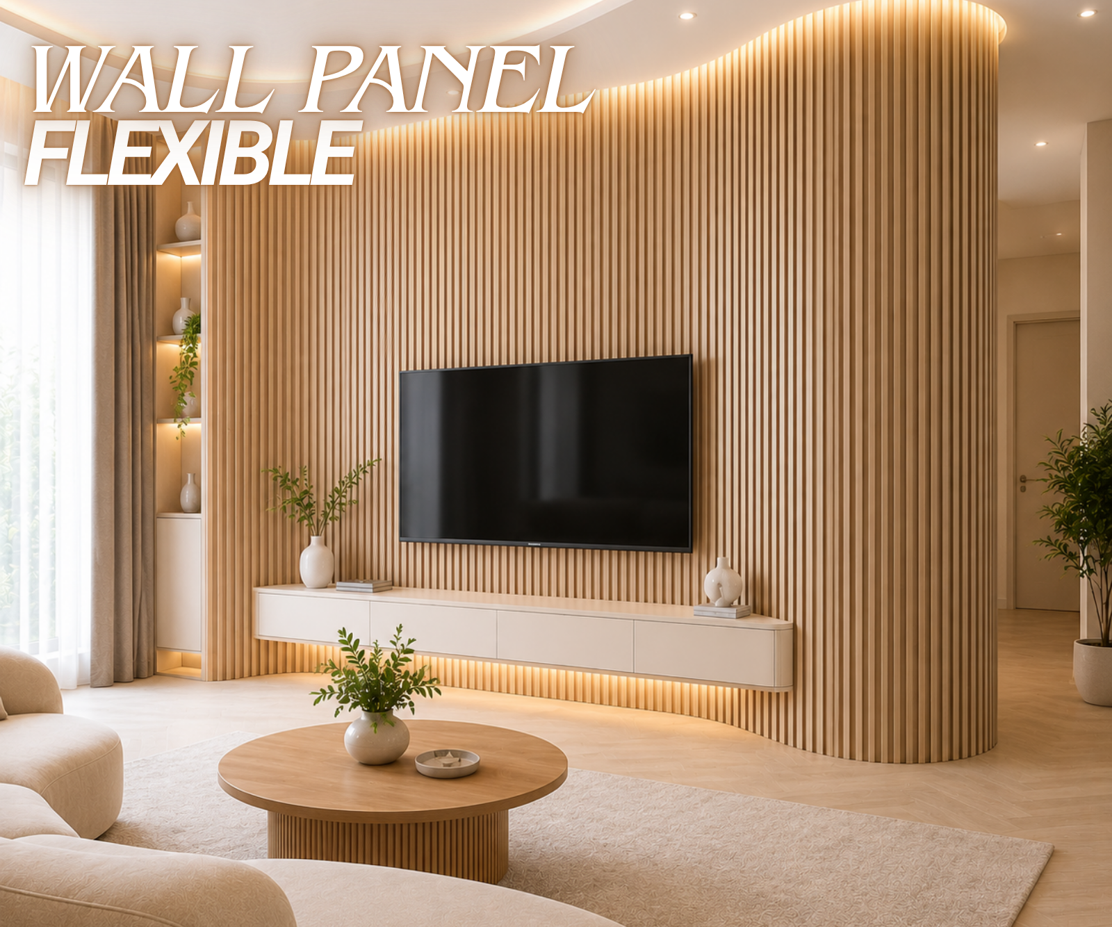 wall panel flexible